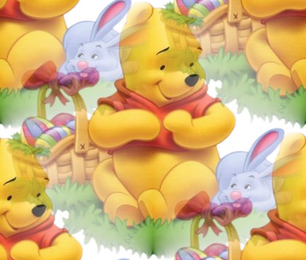 Pooh Bunny Easter Basket