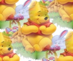 Pooh Bunny Easter Scrapbooking